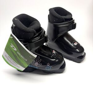 Dalbello Green Gaia 1.0 GE JR Black Mondopoint 15/15.5 Junior 196mm Ski Boot